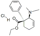 에틸시스-2-(디메틸아미노)-1-페닐시클로헥스-3-엔-1-카르복실레이트염산염 구조식 이미지