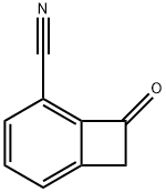 Bicyclo[4.2.0]octa-1,3,5-triene-2-carbonitrile, 8-oxo- (9CI) 구조식 이미지