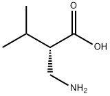 (S)-2-(aMinoMethyl)-3-Methylbutanoic acid Structure