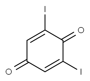 2,6-Diiodo-p-benzoquinone Structure