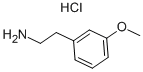 m-methoxyphenethylamine hydrochloride Structure