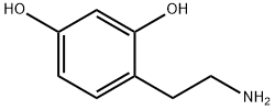 2,4-디히드록시페닐에틸아민 구조식 이미지