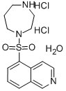 1-(5-Isoquinolinylsulfonyl)homopiperazine  dihydrochloride,  Fasudil  dihydrochloride Structure