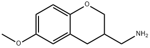 (6-METHOXY-CHROMAN-3-YL)-METHYLAMINE Structure