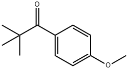 1-(4-метоксифенил)-2,2-диметилпропан-1-он структурированное изображение