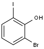 2-Bromo-6-iodophenol Structure