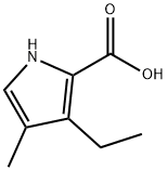 1H-Pyrrole-2-carboxylicacid,3-ethyl-4-methyl-(9CI) Structure