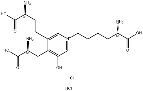 Deoxypyridinoline Chloride Trihydrochloride Salt Structure