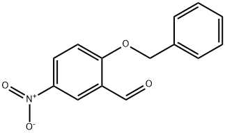2-(benzyloxy)-5-nitrobenzaldehyde Structure