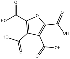furan-2,3,4,5-tetracarboxylic acid Structure
