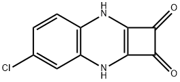 5-클로로-3,8-디하이드로사이클로부타[b]퀴녹살린-1,2-디온 구조식 이미지