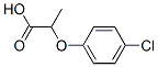 (+/-)-2-(4-클로로페녹시)프로피온산 구조식 이미지
