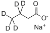 나트륨부티레이트-3,3,4,4,4-D5 구조식 이미지