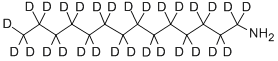 N-TETRADECYL-D29-AMINE Structure