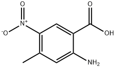 Benzoic acid, 2-amino-4-methyl-5-nitro- (9CI) Structure