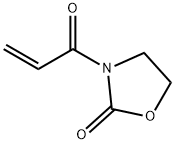 3-ACRYLOYL-2-OXAZOLIDINONE 구조식 이미지