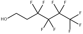 1H,1H,2H,2H-Perfluorohexan-1-ol  구조식 이미지
