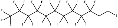 1,1,2,2-Tetrahydroperfluorododecyl iodide 구조식 이미지