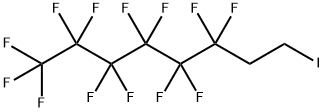1,1,1,2,2,3,3,4,4,5,5,6,6-트리데카플루오로-8-요오도옥탄 구조식 이미지