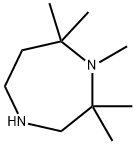 Hexahydro-1,2,2,7,7-pentamethyl-1H-1,4-diazepine Structure