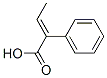 (E)-2-페닐-2-부텐산 구조식 이미지