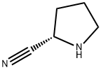 (S)-PYRROLIDINE-2-CARBONITRILE 구조식 이미지