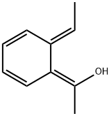 에탄올,1-(6-에틸리덴-2,4-시클로헥사디엔-1-일리덴)-,(Z,E)-(9CI) 구조식 이미지