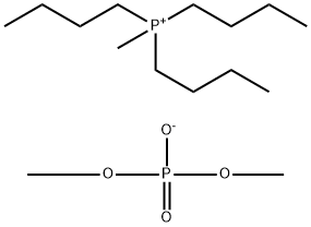 메틸 트리 -n- 부틸 포스 포늄 디메틸 포스페이트 구조식 이미지
