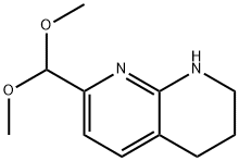 7-DIMETHOXYMETHYL-1,2,3,4-TETRAHYDRO-[1,8]NAPHTHYRIDINE Structure
