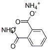 phthalic acid, ammonium salt Structure