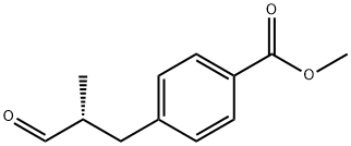 벤조산,4-(2-메틸-3-옥소프로필)-,메틸에스테르,(R)-(9Cl) 구조식 이미지