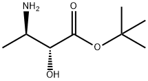 TERT-BUTYL (2R,3R)-3-AMINO-2-HYDROXYBUTANOATE Structure