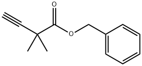 2,2-DIMETHYL-BUT-3-YNOIC ACID BENZYL ESTER Structure