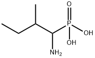 (1-AMINO-2-METHYLBUTYL)PHOSPHONIC ACID 구조식 이미지