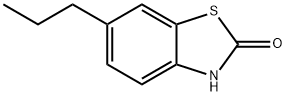 2(3H)-벤조티아졸론,6-프로필-(9CI) 구조식 이미지