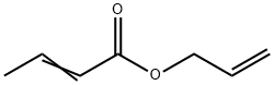 ALLYL CROTONATE 구조식 이미지