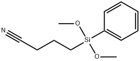 3-CYANOPROPYLPHENYLDIMETHOXYSILANE 구조식 이미지