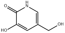 2(1H)-Pyridinone, 3-hydroxy-5-(hydroxymethyl)- (9CI) 구조식 이미지