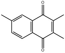 2,3,6-Trimethylnaphthoquinone Structure