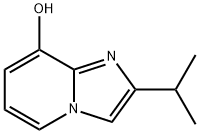 8-hydroxy-2-(i-propyl)imidazo[1,2-a]pyridine 구조식 이미지