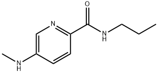 2-Pyridinecarboxamide,  5-(methylamino)-N-propyl- Structure