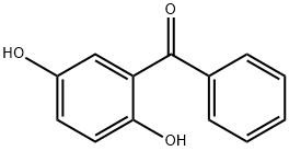 2,5-Dihydroxybenzophenone 구조식 이미지