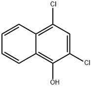 2,4-DICHLORO-1-NAPHTHOL Structure