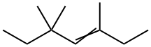 3,5,5-trimethylhept-3-ene Structure