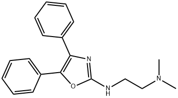 2-((2-(Dimethylamino)ethyl)amino)-4,5-diphenyloxazole Structure