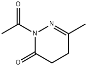 3(2H)-Pyridazinone, 2-acetyl-4,5-dihydro-6-methyl- (9CI) 구조식 이미지