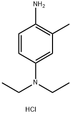 N,N-다이에틸톨루엔-2,5-다이아민에이치씨엘 구조식 이미지