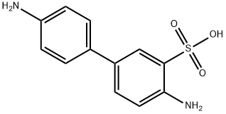 4,4'-диамино [1,1'-бифенил] -3-сульфоновая кислота структурированное изображение