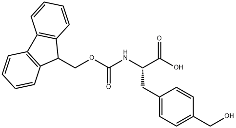 FMOC-L-PHE(4-CH2-OH) Structure