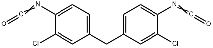 4,4′-메틸렌비스(2-클로로페닐 이소시아네이트) 구조식 이미지